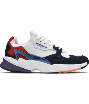 Adidas falcon red blue online